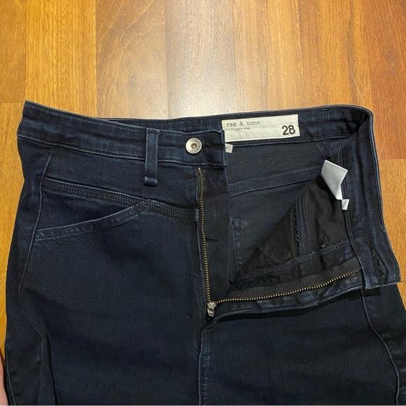 Rag & Bone Super High-Rise Skinny Jeans, Size 28, in Outerbanks - Picture 9 of 12